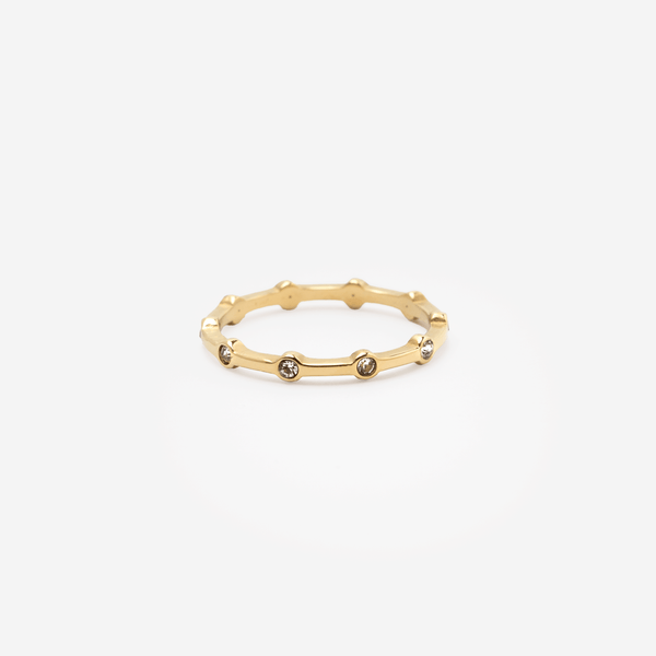 Thin Gold Grace Stackable Ring