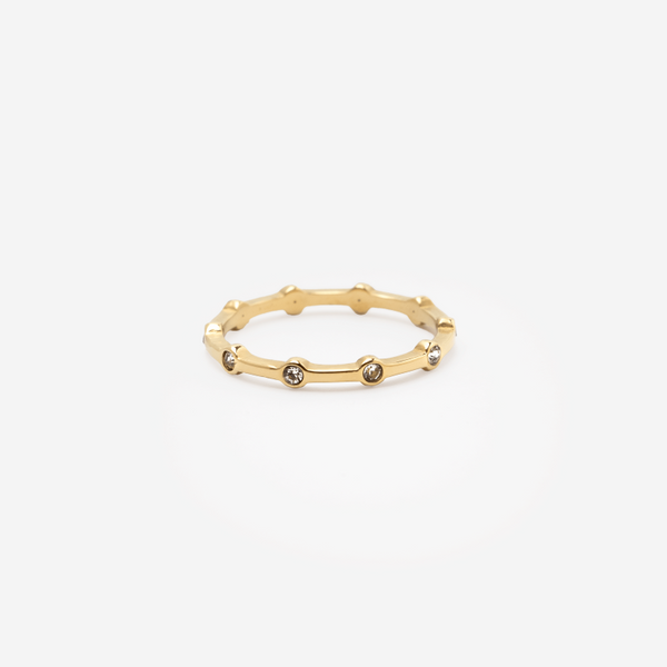 Thin Gold Grace Stackable Ring